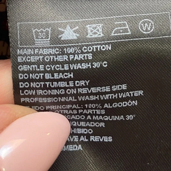 EUC Ba&sh Rym Top Black Ruffle Paisley Medium M 100% Cotton - Picture 8 of 10